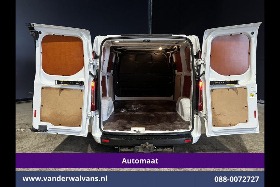 Ford Transit Custom 2.0 TDCI 130pk Automaat L1H1 Euro6 Airco | 2x Zijdeur | Navigatie | Apple Carplay | LED Trekhaak, Android Auto, Cruisecontrol, Stoelverwarming, Parkeersensoren