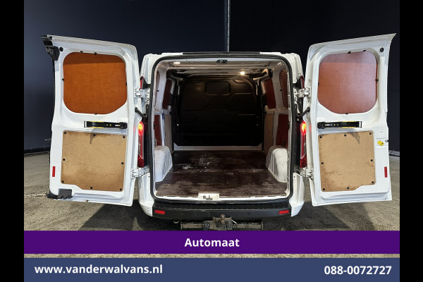 Ford Transit Custom 2.0 TDCI 130pk Automaat L1H1 Euro6 Airco | 2x Zijdeur | Navigatie | Apple Carplay | LED Trekhaak, Android Auto, Cruisecontrol, Stoelverwarming, Parkeersensoren