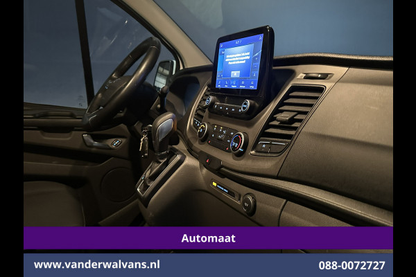 Ford Transit Custom 2.0 TDCI 130pk Automaat L1H1 Euro6 Airco | 2x Zijdeur | Navigatie | Apple Carplay | LED Trekhaak, Android Auto, Cruisecontrol, Stoelverwarming, Parkeersensoren