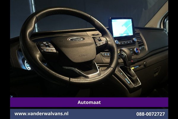 Ford Transit Custom 2.0 TDCI 130pk Automaat L1H1 Euro6 Airco | 2x Zijdeur | Navigatie | Apple Carplay | LED Trekhaak, Android Auto, Cruisecontrol, Stoelverwarming, Parkeersensoren
