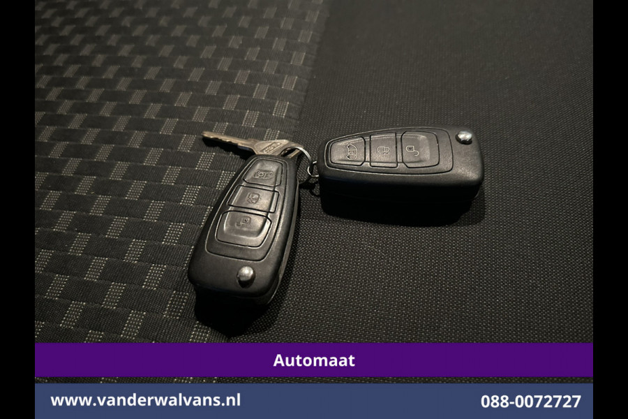 Ford Transit Custom 2.0 TDCI 130pk Automaat L1H1 Euro6 Airco | 2x Zijdeur | Navigatie | Apple Carplay | LED Trekhaak, Android Auto, Cruisecontrol, Stoelverwarming, Parkeersensoren