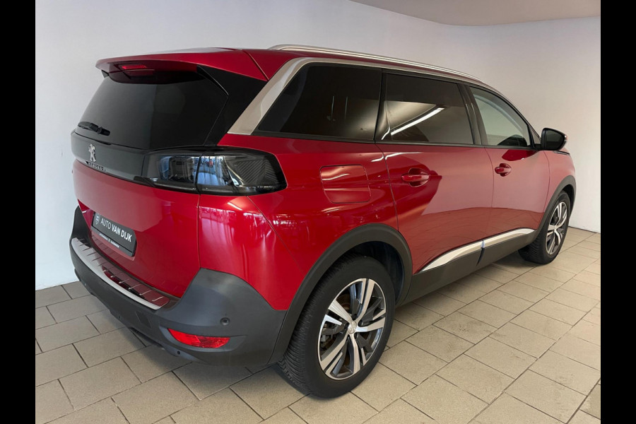 Peugeot 5008 1.2 PureTech Blue Lease Allure AUTOMAAT AIRCO NAVI CRUISE ELEK RAMEN CENT VERG VELGEN PRIVACYGLAS NIEUWSTAAT