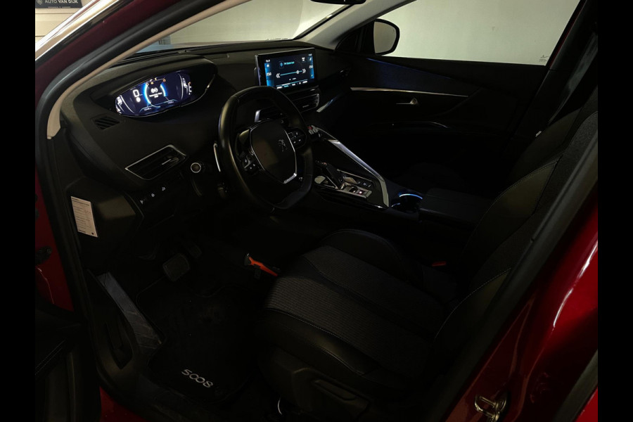 Peugeot 5008 1.2 PureTech Blue Lease Allure AUTOMAAT AIRCO NAVI CRUISE ELEK RAMEN CENT VERG VELGEN PRIVACYGLAS NIEUWSTAAT