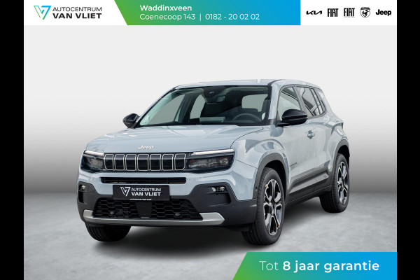 Jeep Avenger Summit 54 kWh | Infotainment&Convenience Pack & Warmtepomp | Winter Pack | Storm Grey
