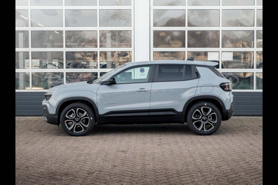 Jeep Avenger Summit 54 kWh | Infotainment&Convenience Pack & Warmtepomp | Winter Pack | Storm Grey