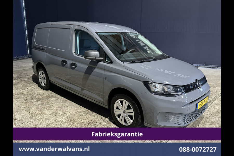 Volkswagen Caddy Cargo Maxi 1.5 TSI 115pk Benzine motor L2H1 Fabrieksgarantie Euro6 Airco | Camera | Apple Carplay | Bumper in de kleur Android Auto, Zijdeur