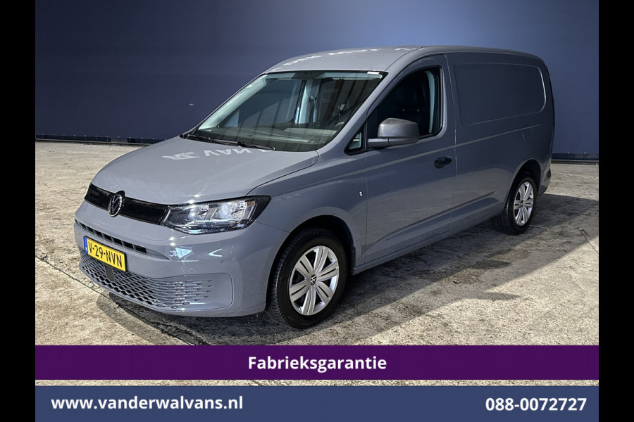 Volkswagen Caddy Cargo Maxi 1.5 TSI 115pk Benzine motor L2H1 Fabrieksgarantie Euro6 Airco | Camera | Apple Carplay | Bumper in de kleur Android Auto, Zijdeur