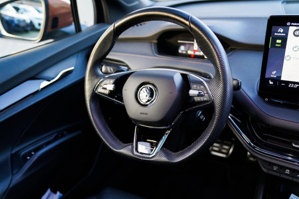 Škoda ENYAQ iV 80 Founders Edition Black SOH91% | Massage | Stuurwielverwarming | 360 Camera | Achterbank Verwarming