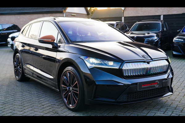 Škoda ENYAQ iV 80 Founders Edition Black SOH91% | Massage | Stuurwielverwarming | 360 Camera | Achterbank Verwarming