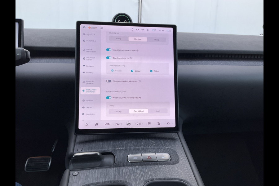 NIO eT7 75 kWh Dual AWD 653PK Incl. BTW Pano 360° Full option Massage Autopilot Nieuwstaat!