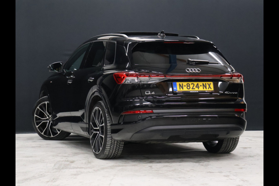 Audi Q4 e-tron 40 Launch edition S Competition 77 kWh [SCHUIFKANTELDAK, SPORTSTOELEN, APPLE CARPLAY, ANDROID, ADAPTIVE CRUISE, STOELVERWARMING, CAMERA, CLIMATE, NIEUWSTAAT]