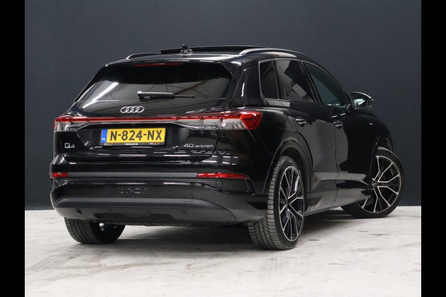 Audi Q4 e-tron 40 Launch edition S Competition 77 kWh [SCHUIFKANTELDAK, SPORTSTOELEN, APPLE CARPLAY, ANDROID, ADAPTIVE CRUISE, STOELVERWARMING, CAMERA, CLIMATE, NIEUWSTAAT]