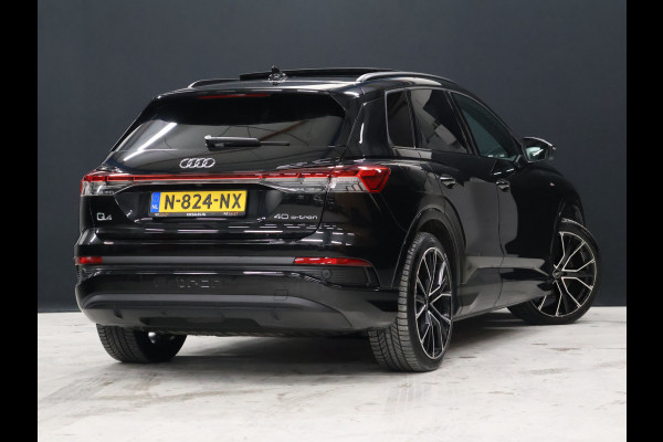 Audi Q4 e-tron 40 Launch edition S Competition 77 kWh [SCHUIFKANTELDAK, SPORTSTOELEN, APPLE CARPLAY, ANDROID, ADAPTIVE CRUISE, STOELVERWARMING, CAMERA, CLIMATE, NIEUWSTAAT]