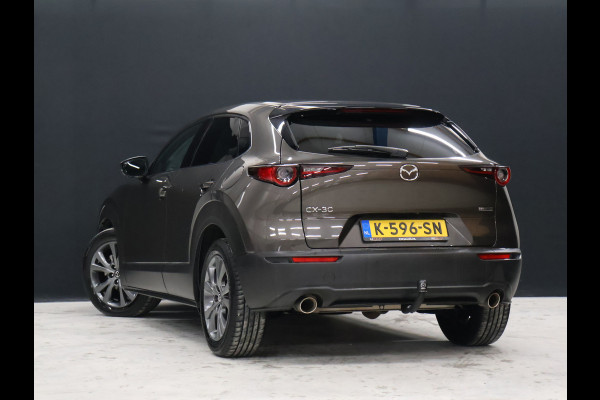 Mazda CX-30 2.0 e-SkyActiv-X M Hybrid Luxury [ADAPTIVE CRUISE, BLUETOOTH, CAMERA, ELEK STOELEN, VOL LEDER, STOEL EN STUURVERWARMING, BOSE AUDIO, ELEK.. ACHTERKLEP, HEAD UP, TREKHAAK,CLIMATE, NAV, NIEUWSTAAT]
