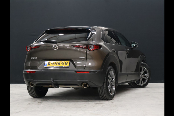 Mazda CX-30 2.0 e-SkyActiv-X M Hybrid Luxury [ADAPTIVE CRUISE, BLUETOOTH, CAMERA, ELEK STOELEN, VOL LEDER, STOEL EN STUURVERWARMING, BOSE AUDIO, ELEK.. ACHTERKLEP, HEAD UP, TREKHAAK,CLIMATE, NAV, NIEUWSTAAT]