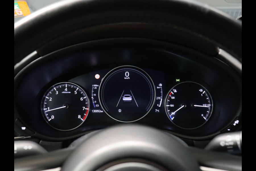 Mazda CX-30 2.0 e-SkyActiv-X M Hybrid Luxury [ADAPTIVE CRUISE, BLUETOOTH, CAMERA, ELEK STOELEN, VOL LEDER, STOEL EN STUURVERWARMING, BOSE AUDIO, ELEK.. ACHTERKLEP, HEAD UP, TREKHAAK,CLIMATE, NAV, NIEUWSTAAT]