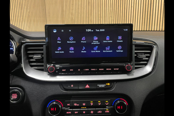 Kia Ceed 1.5 T-GDi DynamicPlusLine|160PK|TREKH|LEDER|CARPLAY|CAMERA|CRUISE+CLIMA|NAVI|STOEL+STUURVERW|KEYLES|NL|NAP|1e EIG|IN.BTW|