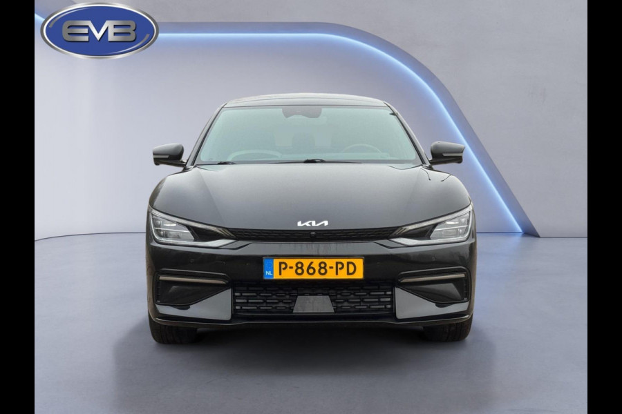 Kia Ev6 GT-Line 77.4 kWh panoramadak, soh waarde 100 procent, trekhaak, meridian, alle opties, 1 e eigenaar, NL auto met nap