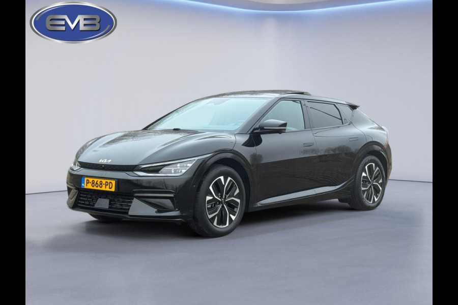 Kia Ev6 GT-Line 77.4 kWh panoramadak, soh waarde 100 procent, trekhaak, meridian, alle opties, 1 e eigenaar, NL auto met nap