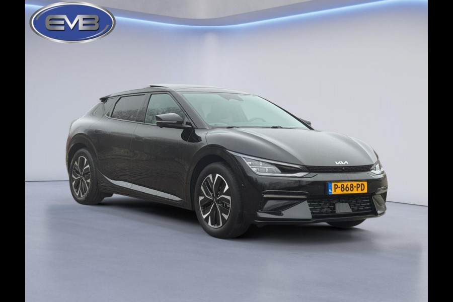 Kia Ev6 GT-Line 77.4 kWh panoramadak, soh waarde 100 procent, trekhaak, meridian, alle opties, 1 e eigenaar, NL auto met nap