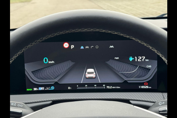 Kia Ev6 GT-Line 77.4 kWh panoramadak, soh waarde 100 procent, trekhaak, meridian, alle opties, 1 e eigenaar, NL auto met nap
