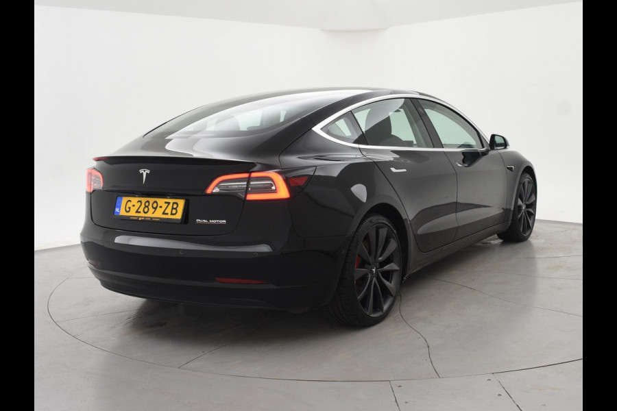 Tesla Model 3 PERFORMANCE 462 PK AWD 75 KWH ORIG. NL + 20 INCH | AUTOPILOT | PANORAMA | LEDER