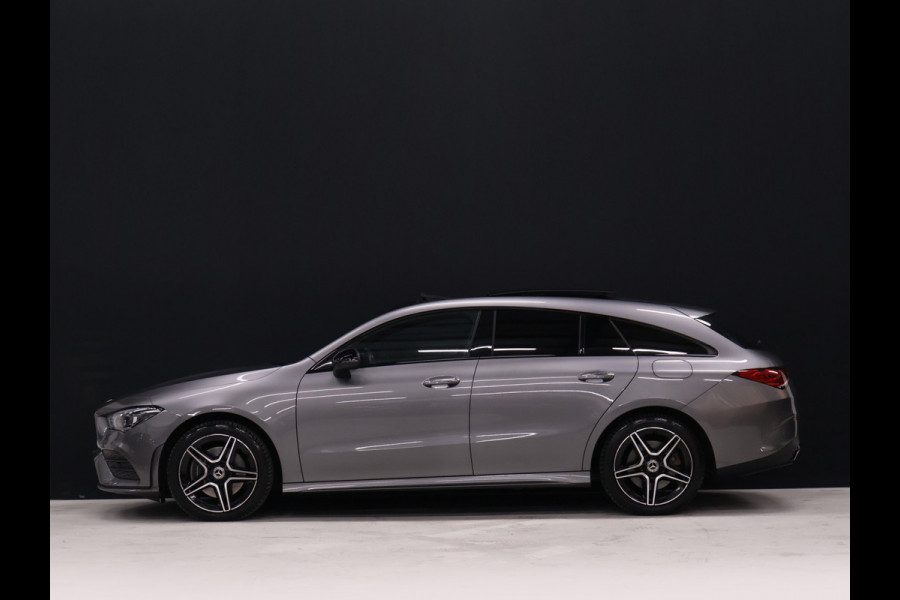 Mercedes-Benz CLA-Klasse Shooting Brake 250 e AMG Limited FULL OPTION [ADAPTIVE CRUISE, CAMERA, APPLE CARPLAY,  MEMORY SEATS, SCHUIFKANTELDAK, SFEERVERLICHTING, DIGITAL DASH, TREKHAAK, HALF LEDER, NAVIGATIE, NIEUWSTAAT]