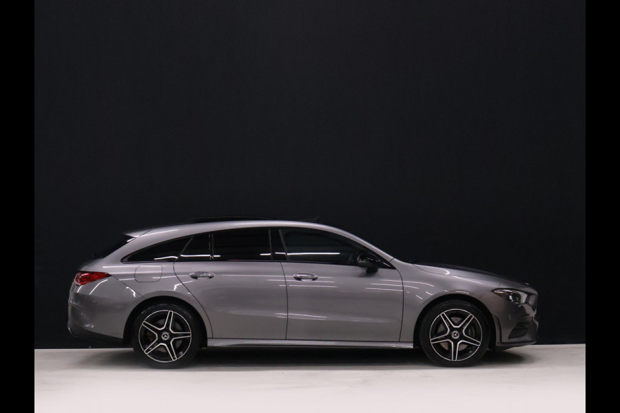 Mercedes-Benz CLA-Klasse Shooting Brake 250 e AMG Limited FULL OPTION [ADAPTIVE CRUISE, CAMERA, APPLE CARPLAY,  MEMORY SEATS, SCHUIFKANTELDAK, SFEERVERLICHTING, DIGITAL DASH, TREKHAAK, HALF LEDER, NAVIGATIE, NIEUWSTAAT]