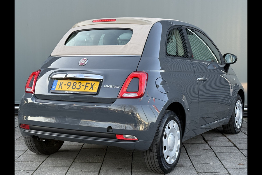 Fiat 500C BWJ 12-2020 | 1.0 73PK Hybrid Pop | AIRCO | CRUISE | DAB | PDC ACHTER | STUURBEKR | EL. RAMEN |