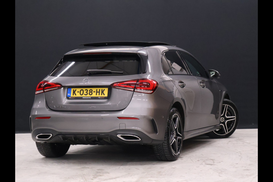 Mercedes-Benz A-Klasse 250 e Business Solution AMG Limited [SCHUIFKANTELDAK, APPLE CARPLAY, DIGITAL DASH, CAMERA, CRUISE, HALF LEDER, STOELVERWARMING, FLIPPERS, CLIMATE CONTROL, SFEERVERLICHTING, NAVIGATIE, NIEUWSTAAT]