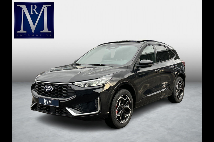 Ford Kuga 2.5 PHEV ST-Line X NIEUWE AUTO | FABRIEKSGARANTIE WINTERPACK | PANO | 360 CAMERA| ELEK. ACHTERKLEP| ACHTERBANK VERWARMD| STOEL + STUURVERWARMING| SUPER COMPLEET!