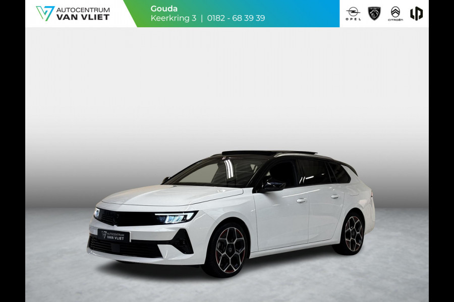 Opel Astra Sports Tourer 1.6 Hybrid Level 4 Automaat | Panoramadak | AGR | Stoelverwarming | 360 camera |