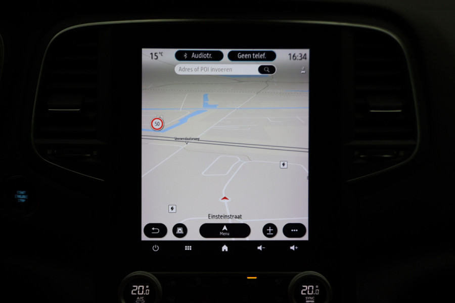 Renault Mégane Estate 1.6 E-Tech Plug-In Hybrid 160 R.S. Line Leer, Schuif-/Kanteldak, Apple Carplay, BOSE, Trekhaak, Camera