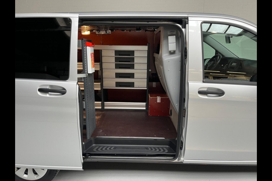 Mercedes-Benz Vito AUTOMAAT SERVICEWAGEN 114 CDI euro6 Lang, BOTT Kasten, Omvormer, Standkachel, Metallic lak, RIJKLAARPRIJS!