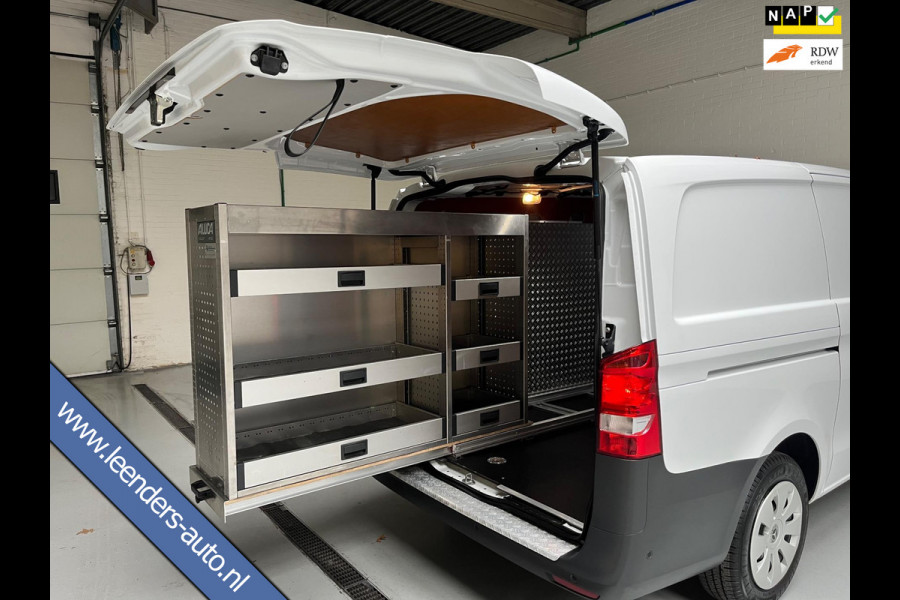 Mercedes-Benz Vito AUTOMAAT 114 CDI 140PK euro6 Lang, Achterklep! Aluca kast, Omvormer, Airco Ecc, Navigatie, RIJKLAARPRIJS!