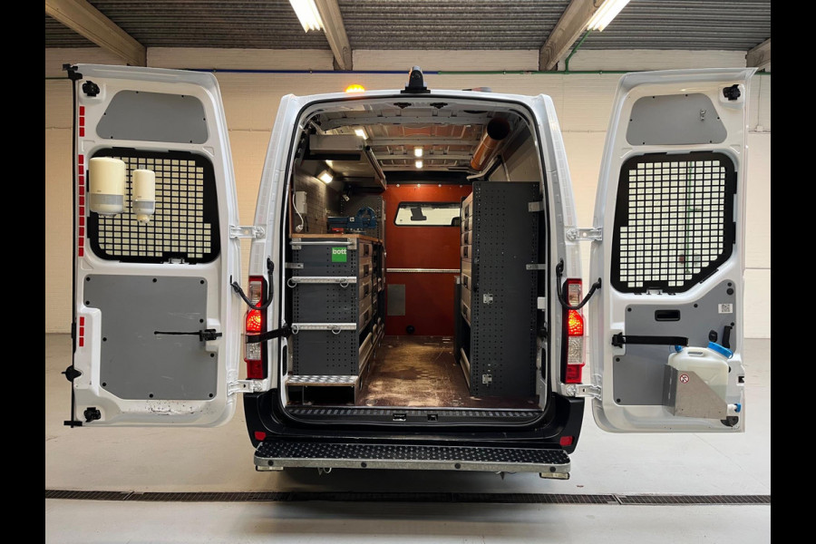 Opel Movano SERVICEWAGEN AUTOMAAT 2.3 CDTI BiTurbo 170pk euro6 L2H2 V230 OMVORMER BOTT INRICHTING STANDKACHEL AIRCO, RIJKLAARPRIJS