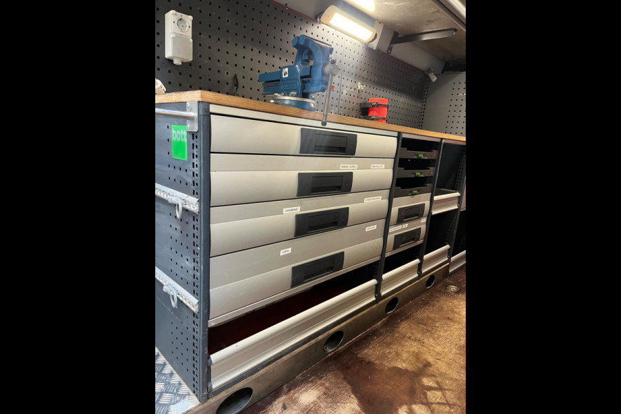 Opel Movano SERVICEWAGEN AUTOMAAT 2.3 CDTI BiTurbo 170pk euro6 L2H2 V230 OMVORMER BOTT INRICHTING STANDKACHEL AIRCO, RIJKLAARPRIJS