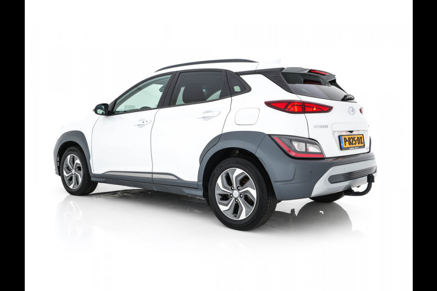 Hyundai Kona 1.6 GDI HEV Fashion (INCL-BTW) Aut. *NAVI-FULLMAP | DIGI-COCKPIT | FULL-LED | KEYLESS | CAMERA | HEAD-UP | SHIFT-PADDLES | DAB | COMFORT-SEATS | PRIVACY-GLASS | TOWBAR | 16 "ALU*
