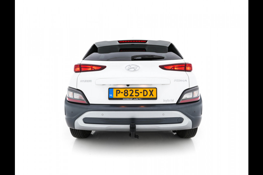 Hyundai Kona 1.6 GDI HEV Fashion (INCL-BTW) Aut. *NAVI-FULLMAP | DIGI-COCKPIT | FULL-LED | KEYLESS | CAMERA | HEAD-UP | SHIFT-PADDLES | DAB | COMFORT-SEATS | PRIVACY-GLASS | TOWBAR | 16 "ALU*