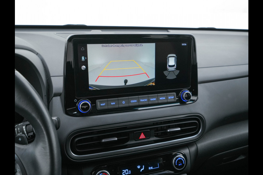 Hyundai Kona 1.6 GDI HEV Fashion (INCL-BTW) Aut. *NAVI-FULLMAP | DIGI-COCKPIT | FULL-LED | KEYLESS | CAMERA | HEAD-UP | SHIFT-PADDLES | DAB | COMFORT-SEATS | PRIVACY-GLASS | TOWBAR | 16 "ALU*