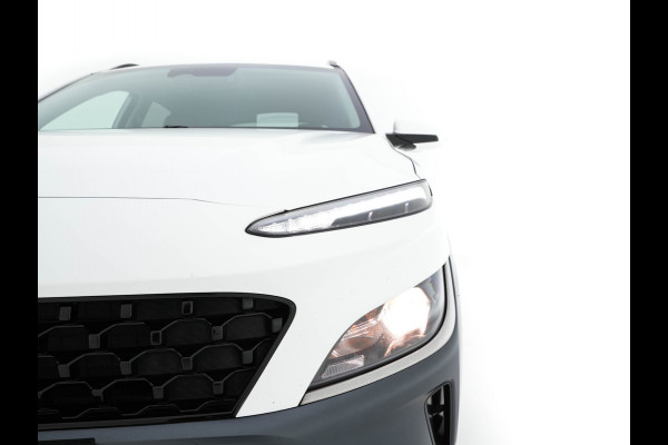 Hyundai Kona 1.6 GDI HEV Fashion (INCL-BTW) Aut. *NAVI-FULLMAP | DIGI-COCKPIT | FULL-LED | KEYLESS | CAMERA | HEAD-UP | SHIFT-PADDLES | DAB | COMFORT-SEATS | PRIVACY-GLASS | TOWBAR | 16 "ALU*