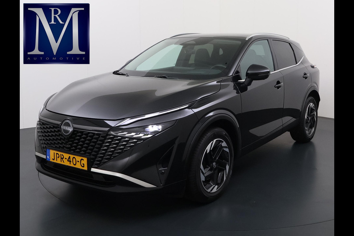 Nissan QASHQAI 1.3 MHEV Xtronic N-Connecta | FABRIEKSGARANTIE| PANO| VOORRUITVERWARMING| STOEL + STUUR VERWARMING| 360 CAMERA| DODE HOEK| HEAD-UP| ELEK. ACHTERKLEP