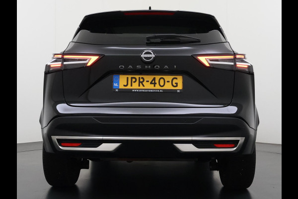 Nissan QASHQAI 1.3 MHEV Xtronic N-Connecta | FABRIEKSGARANTIE| PANO| VOORRUITVERWARMING| STOEL + STUUR VERWARMING| 360 CAMERA| DODE HOEK| HEAD-UP| ELEK. ACHTERKLEP