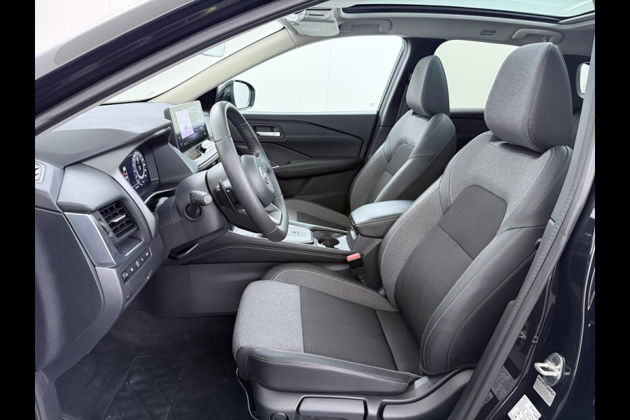 Nissan QASHQAI 1.3 MHEV Xtronic N-Connecta | FABRIEKSGARANTIE| PANO| VOORRUITVERWARMING| STOEL + STUUR VERWARMING| 360 CAMERA| DODE HOEK| HEAD-UP| ELEK. ACHTERKLEP