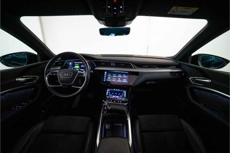 Audi e-tron Sportback 55 Quattro S Edition 95 kWh 408PK | NL AUTO/NAP/1E Eig. | Pano | Memory | Stoelverw. | 12 MND Garantie