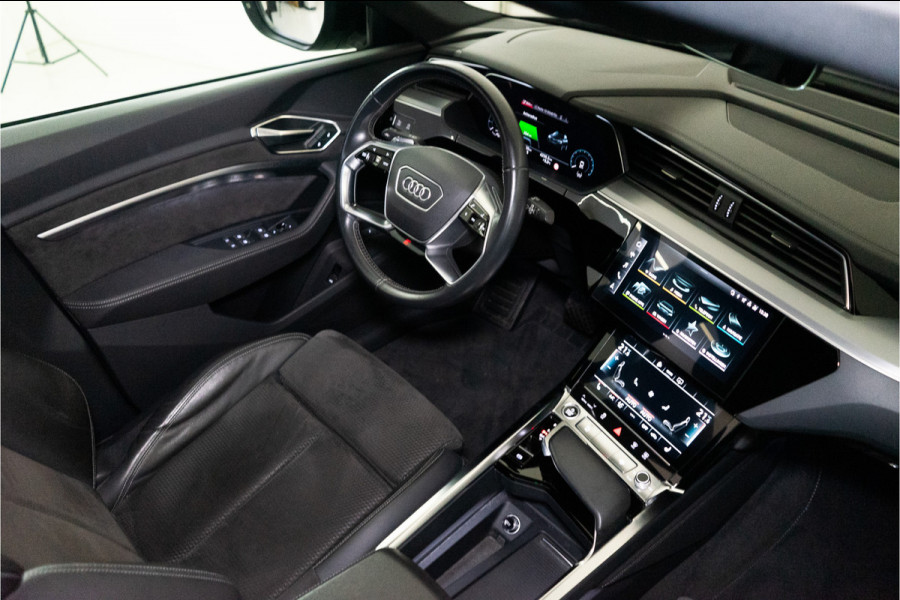 Audi e-tron Sportback 55 Quattro S Edition 95 kWh 408PK | NL AUTO/NAP/1E Eig. | Pano | Memory | Stoelverw. | 12 MND Garantie