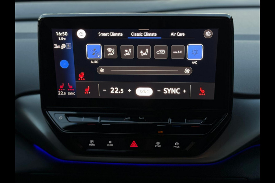 Volkswagen ID.4 First 77 kWh, achteruitrijcamera, 20 inch licht metalen velgen, led,stoelverwarming, 1 e eigenaar, NL auto met nap