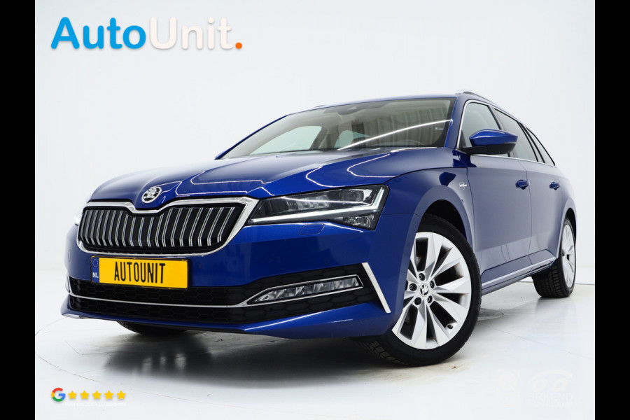 Škoda Superb Combi 1.4 TSI iV Laurin & Klement | Panoramadak | Massage | Trekhaak | Canton | Leder | 360 | Keyless | Adaptive Cruise