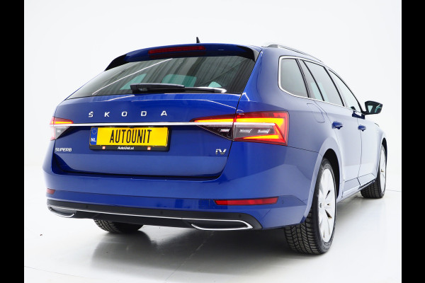 Škoda Superb Combi 1.4 TSI iV Laurin & Klement | Panoramadak | Massage | Trekhaak | Canton | Leder | 360 | Keyless | Adaptive Cruise