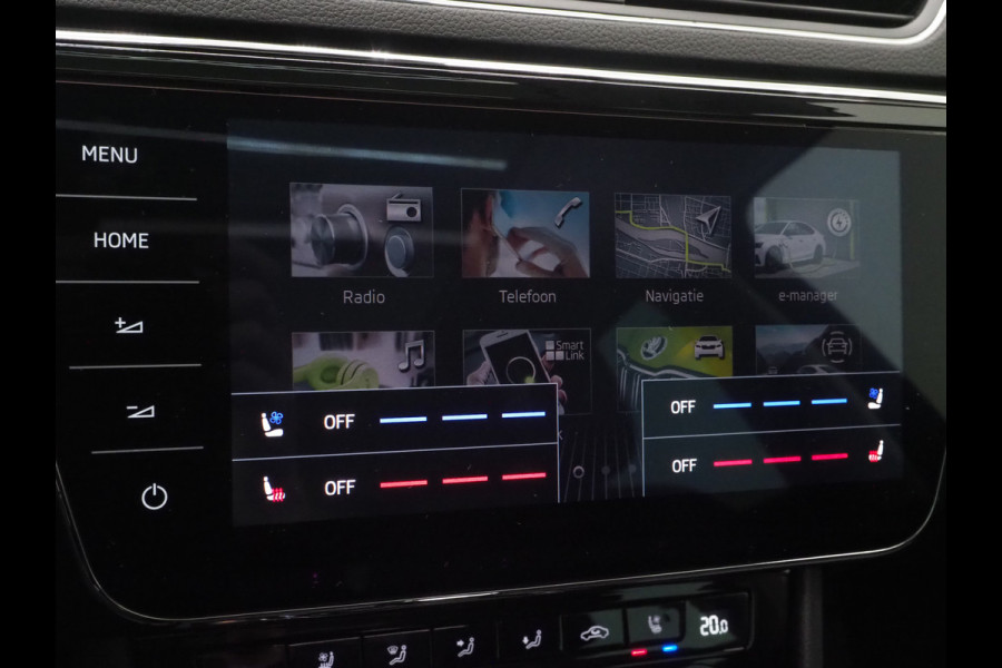 Škoda Superb Combi 1.4 TSI iV Laurin & Klement | Panoramadak | Massage | Trekhaak | Canton | Leder | 360 | Keyless | Adaptive Cruise